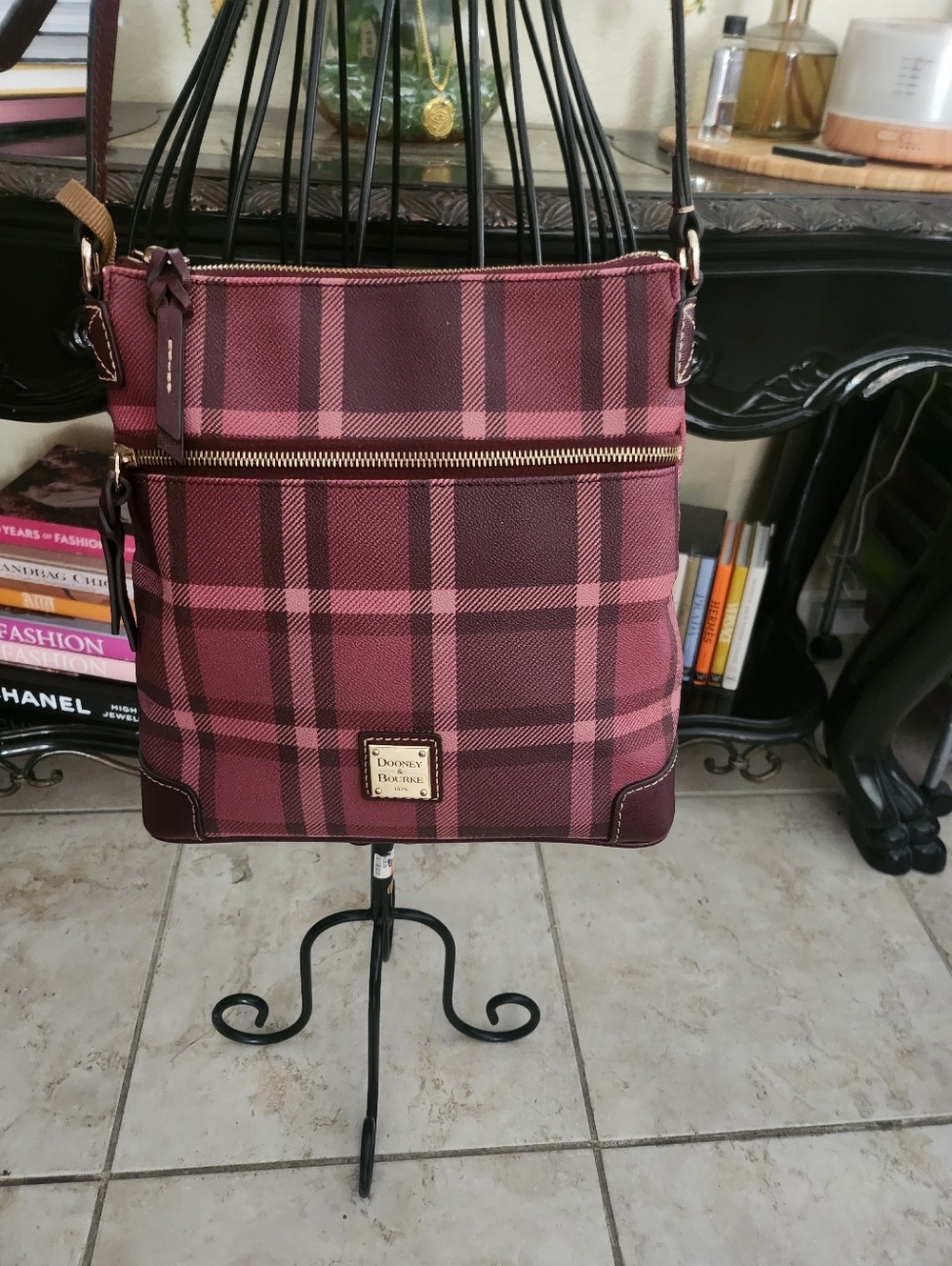 Dooney & Bourke plaid crossbody bag